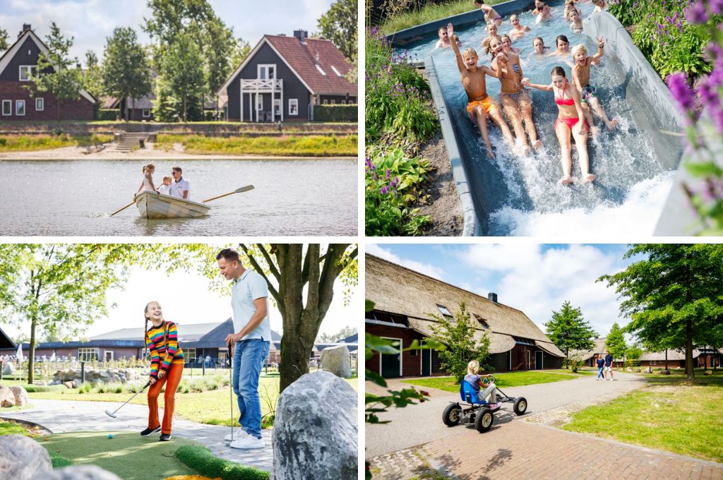 Hof van Saksen vakantiekidz, Vakantieparken met subtropisch zwembad
