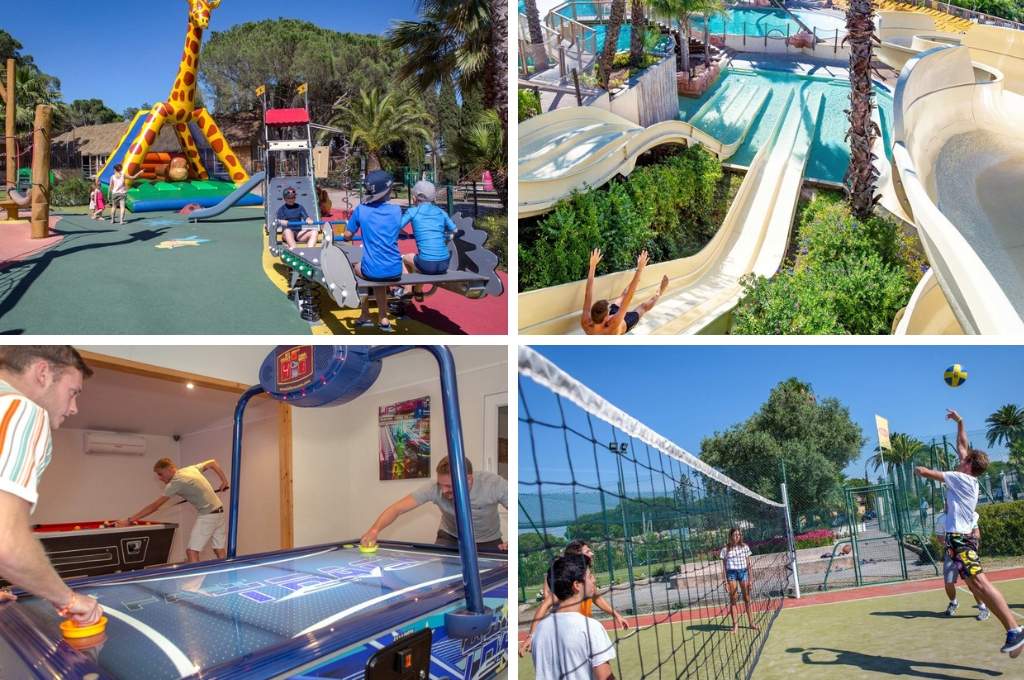 Yelloh Village Domaine du Colombier, Kindercampings aan de Côte d'Azur
