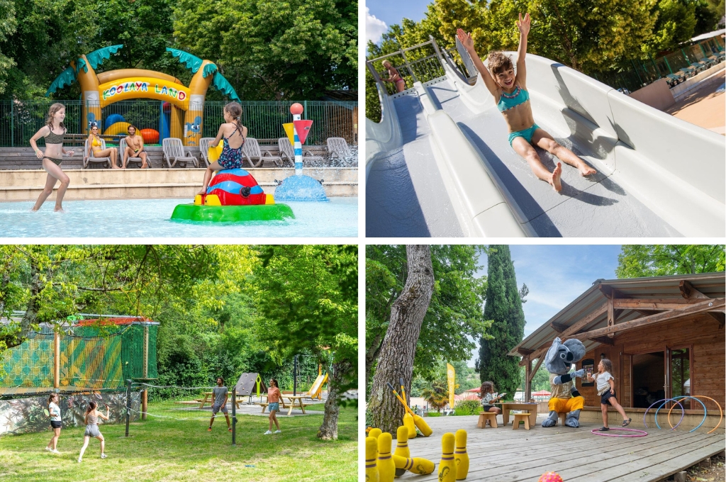 Camping Les Jardins de Privas, Kindercampings in de Ardèche