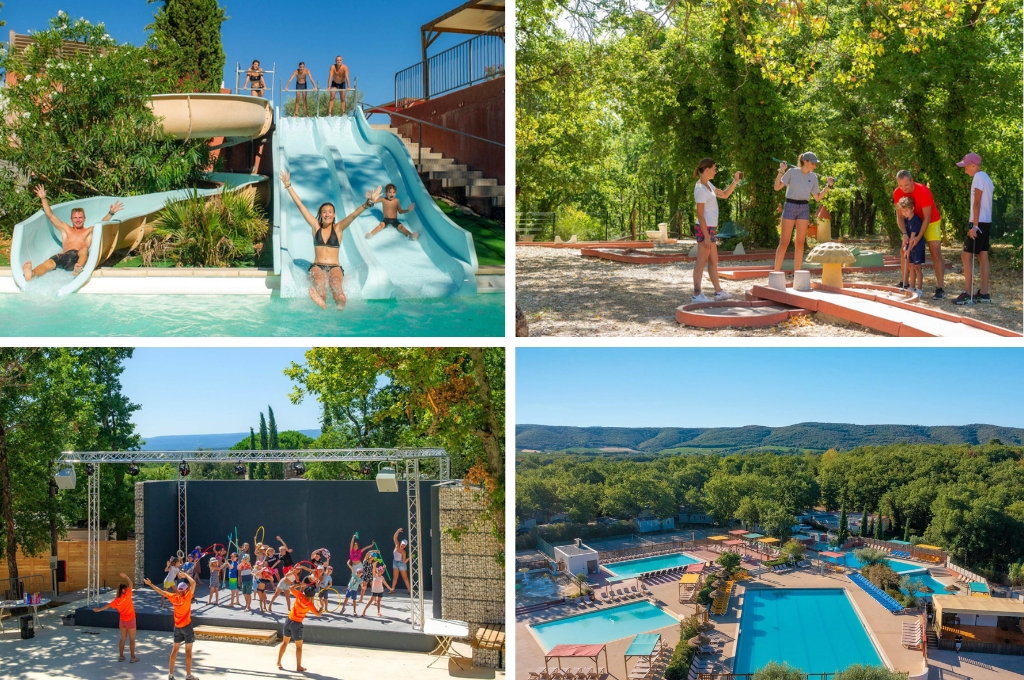 Camping Domaine de Chaussy, Kindercampings in de Ardèche met zwemparadijs