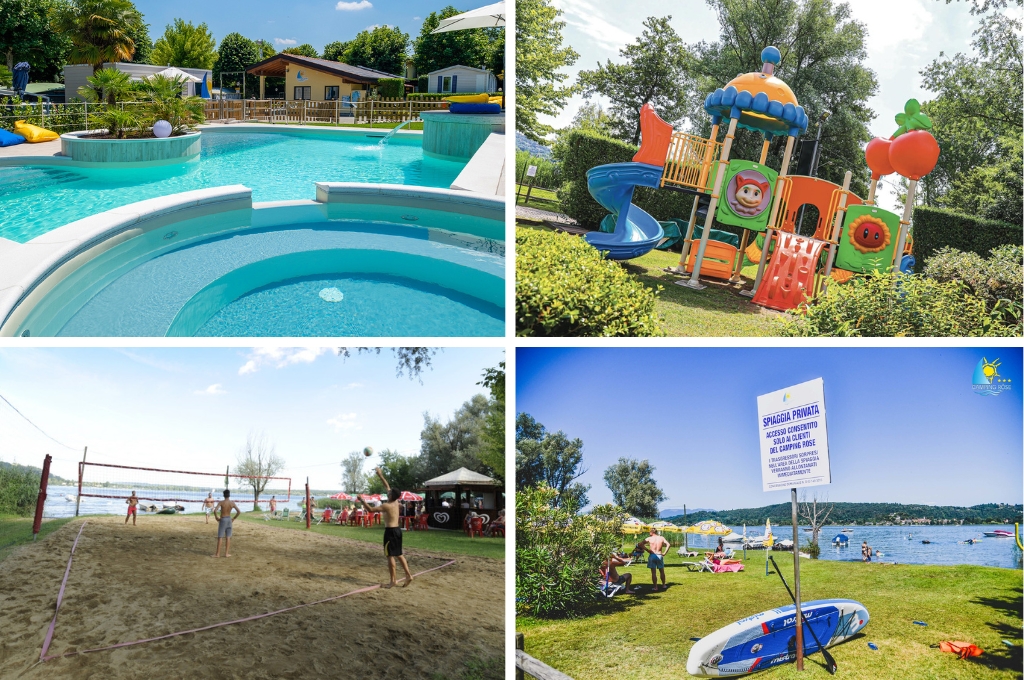 Camping Rose, Kindercampings aan Lago Maggiore
