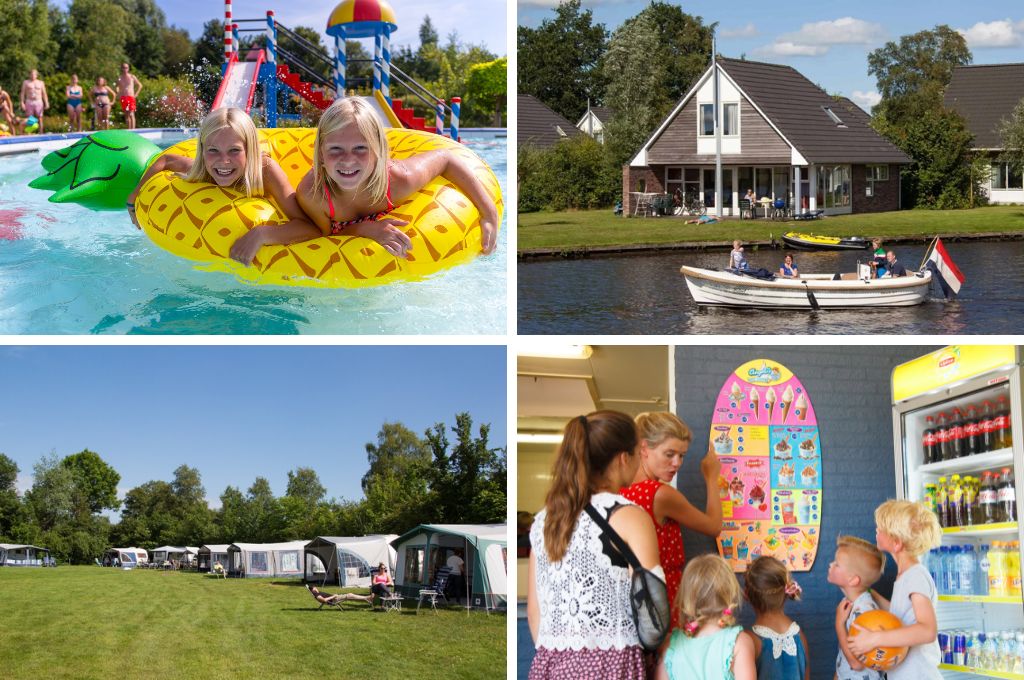 Camping It Wiid, Kindercampings Friesland