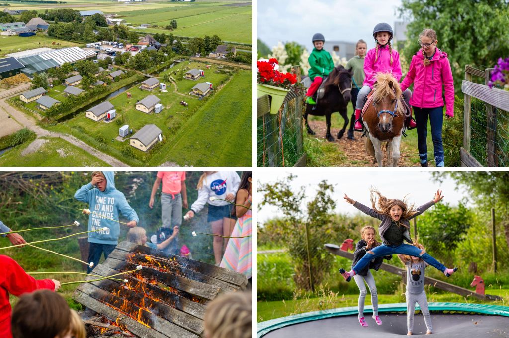 FarmCamps Fleur Stables, kindvriendelijke campings in Noord-Holland