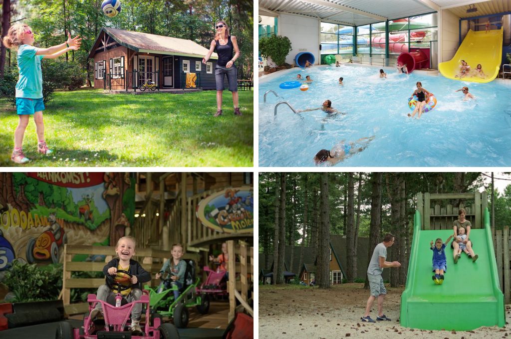 Molenheide, Kindvriendelijke vakantieparken in België