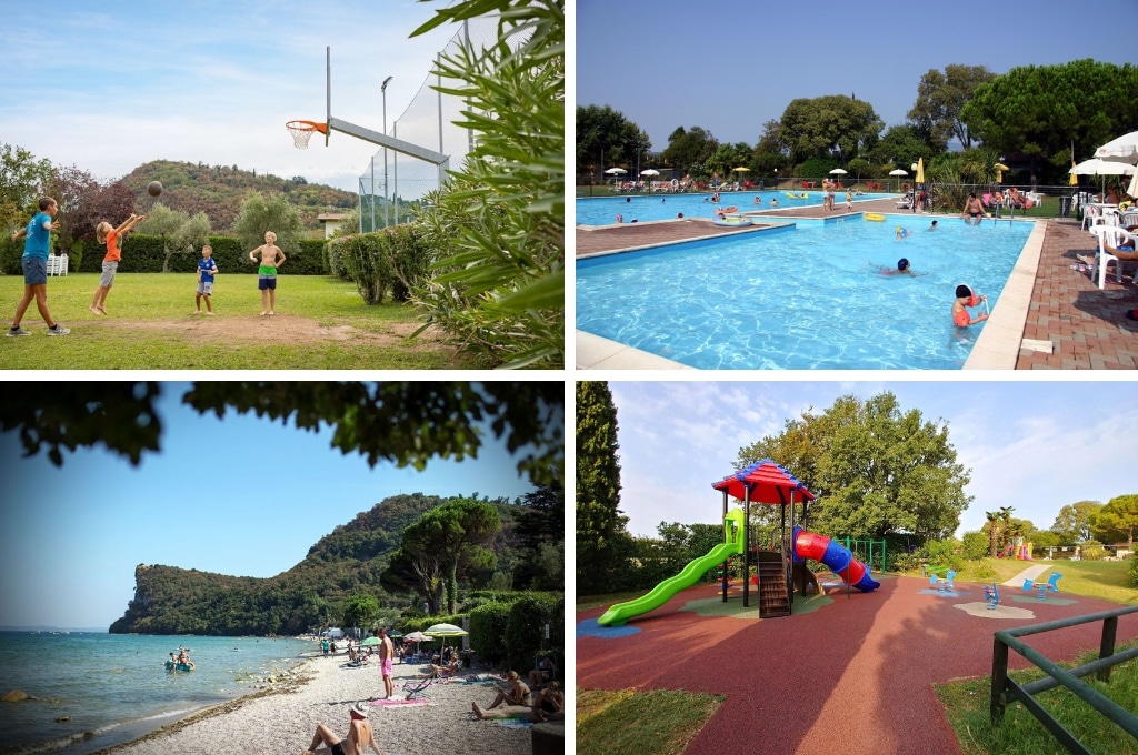 Camping La Rocca, Kindercampings Gardameer