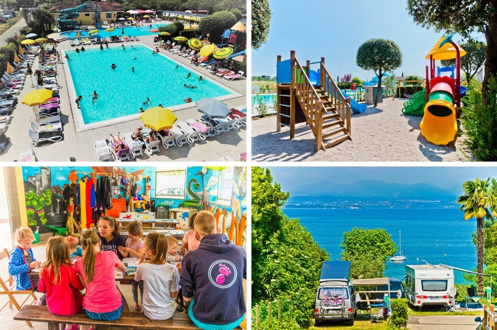 Camping Le Palme, Kindercampings Gardameer