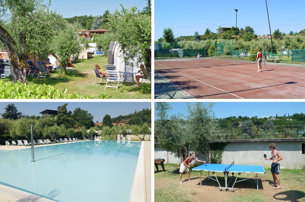 Camping Sanghen, Kindercampings Gardameer