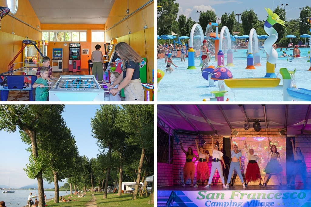 San Francesco Camping Village, Kindercampings Gardameer