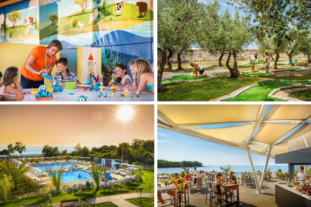 Aminess Maravea Camping Resort, Kindercampings Kroatië