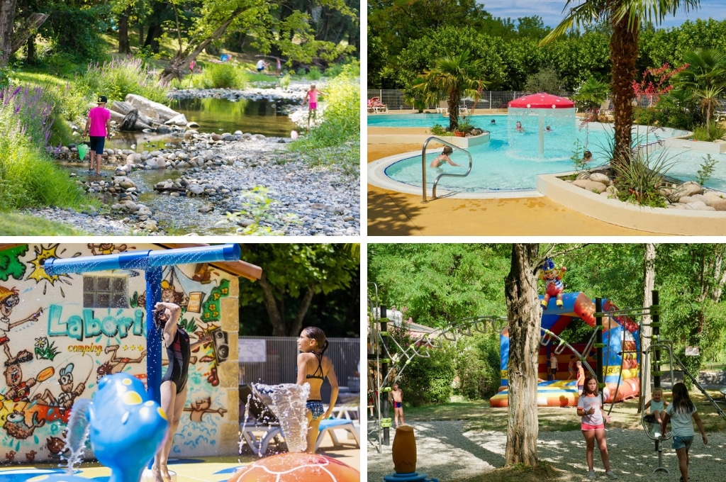 Camping de Laborie, Kindercampings Ardèche