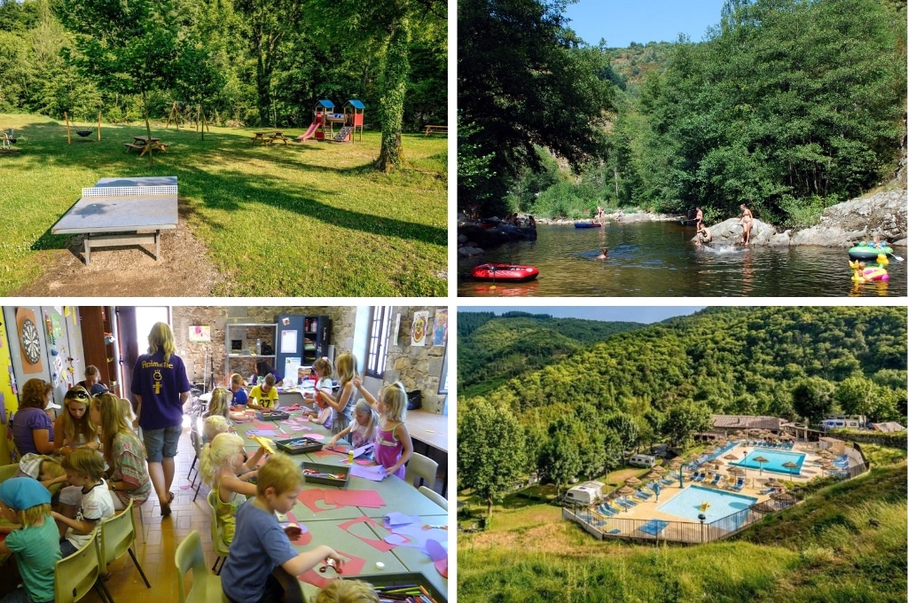 Camping lArdechois, Kindvriendelijke campings in de Ardèche aan een rivier
