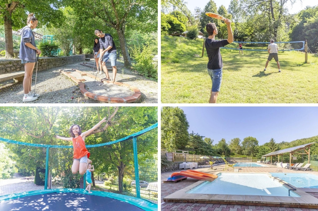 Camping lOasis, Kindercampings Ardèche