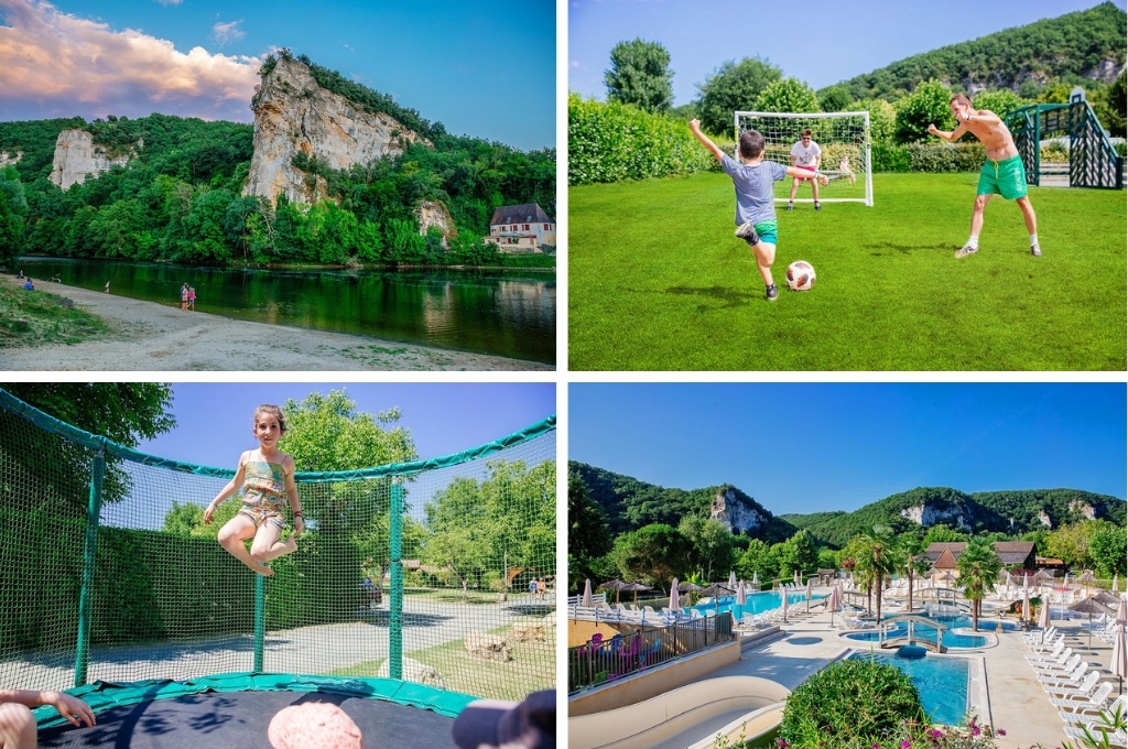 Camping Domaine de Soleil Plage, Kindvriendelijke campings Dordogne aan rivier