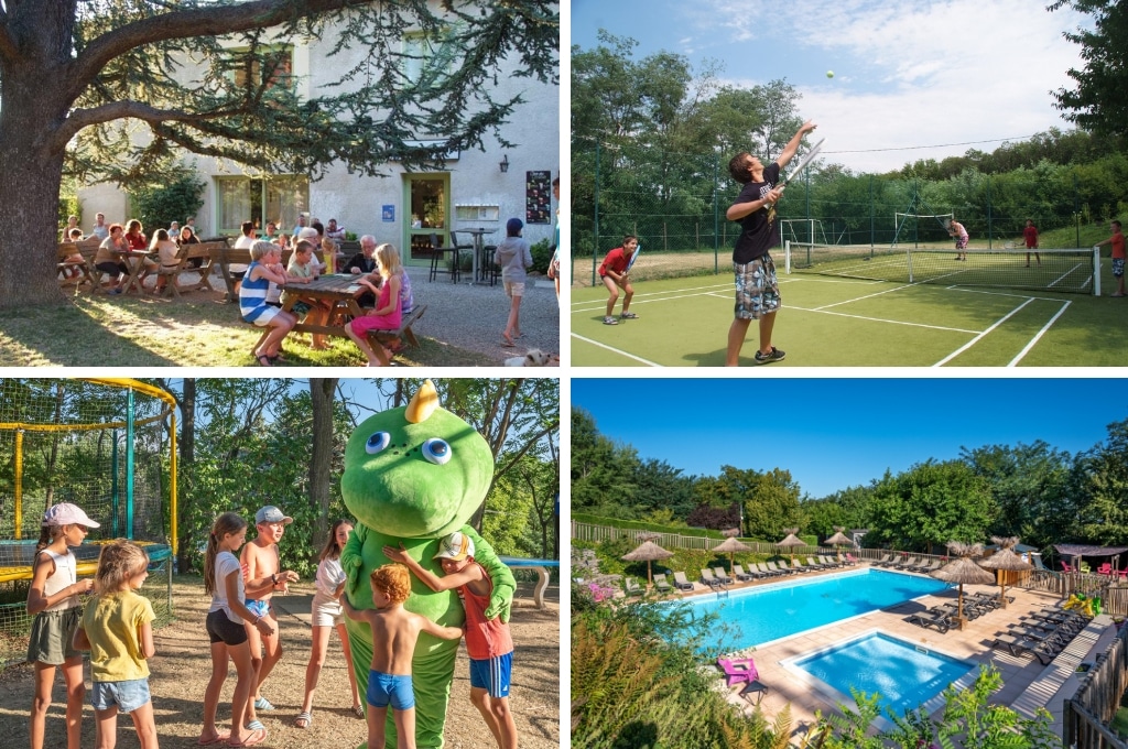 Camping La Chataignerai, Kindercampings Drôme