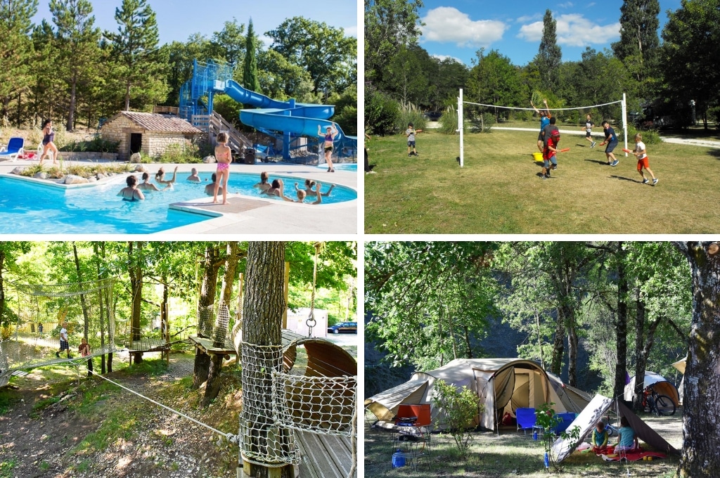 Camping La Source du Jabron, Kindercampings Drôme