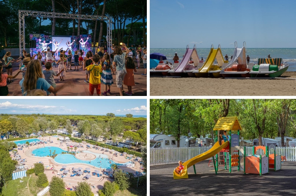 Camping Laguna Village 1, Kindercampings Italië aan zee