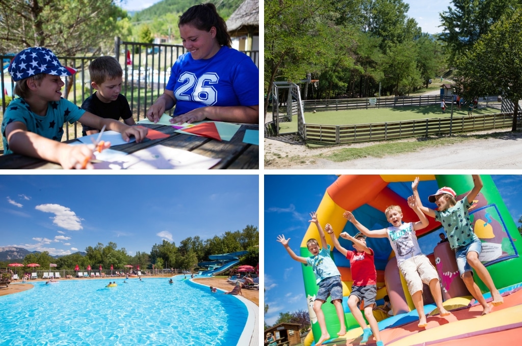 Camping Le Couriou, Kindercampings Drôme