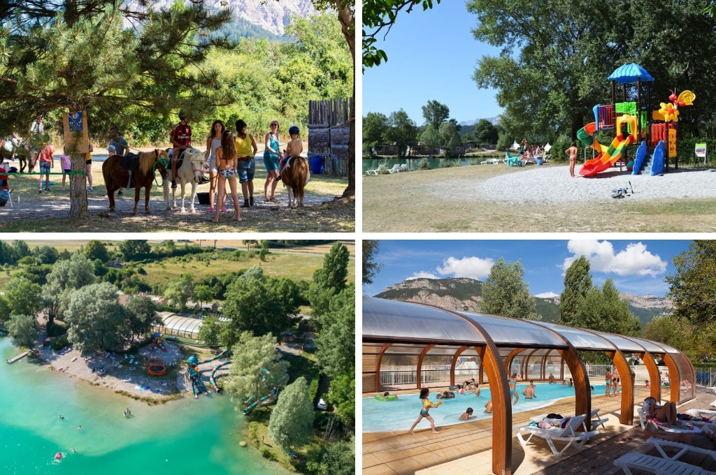 Camping Le Lac Bleu, Kindercampings Drôme