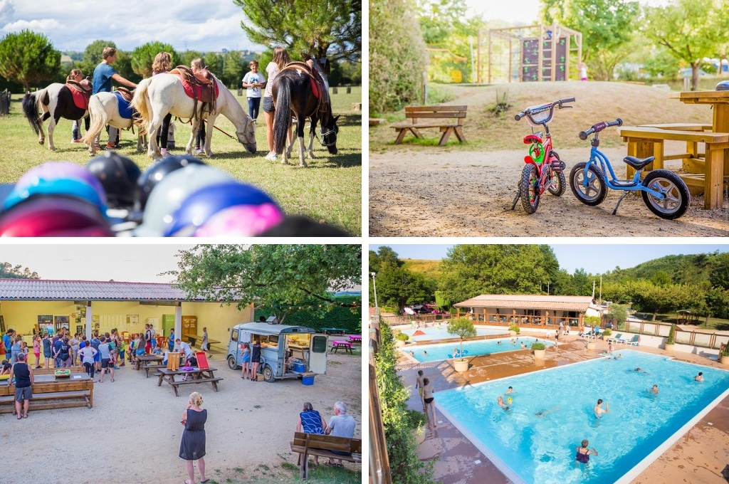 Domaine la Garenne, Kindercampings Drôme