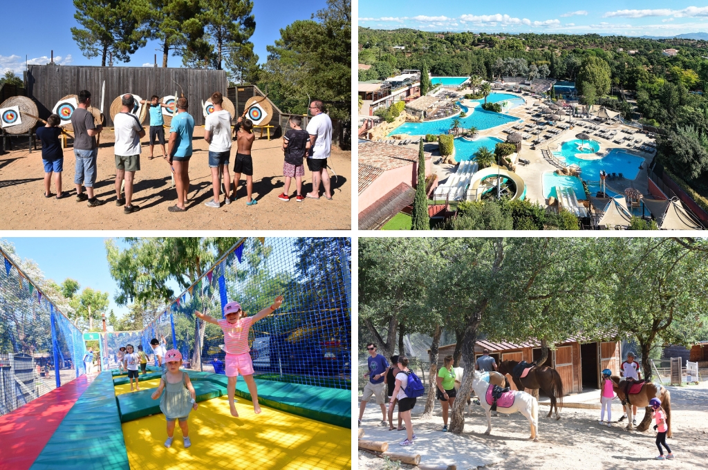 Camping Domaine de la Bergerie, Kindvriendelijke campings aan de Côte d'Azur