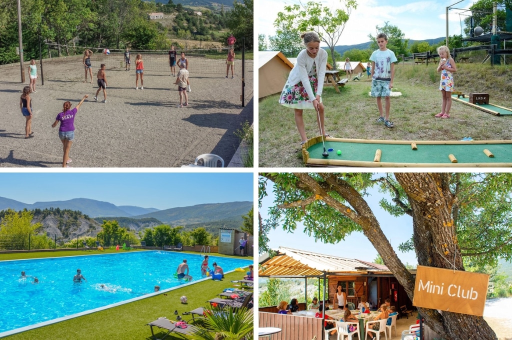 Camping Les Hauts de Rosans, Kindvriendelijke campings in de Provence