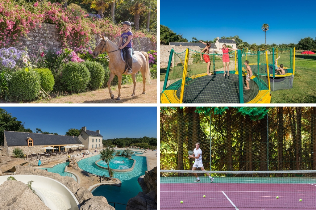 Camping Castel lOrangerie de Lanniron, kindvriendelijke campings in Bretagne