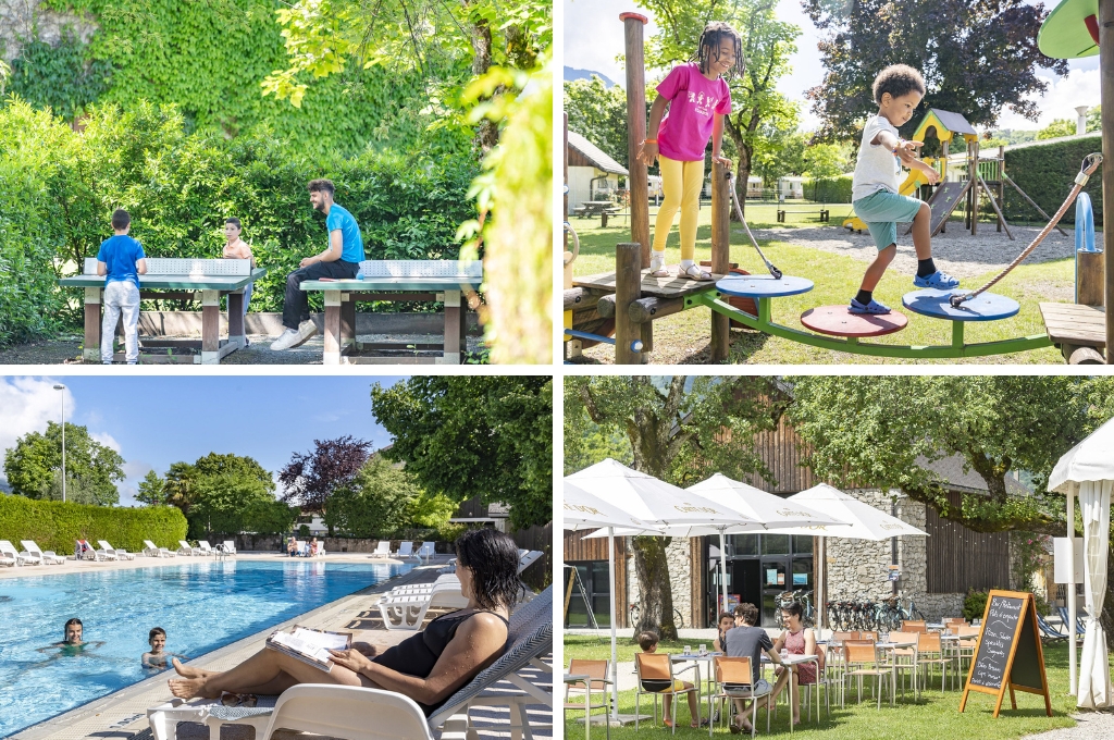 Camping La Ferme de la Serraz, Kindvriendelijke campings aan het Meer van Annecy