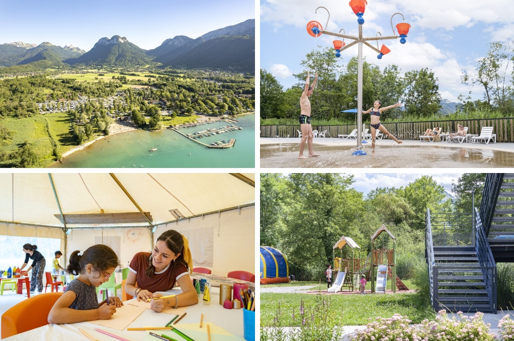 Camping La Nubliere, kindvriendelijke campings in Frankrijk aan een meer
