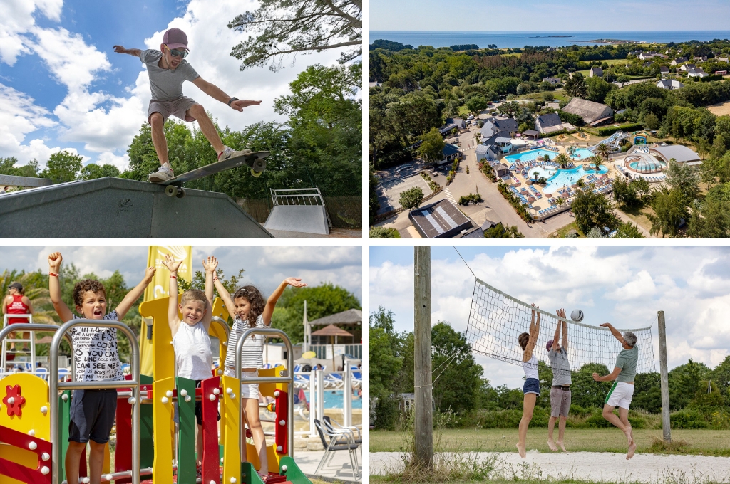 Camping Sandaya Les Deux Fontaines, kindvriendelijke campings in Bretagne