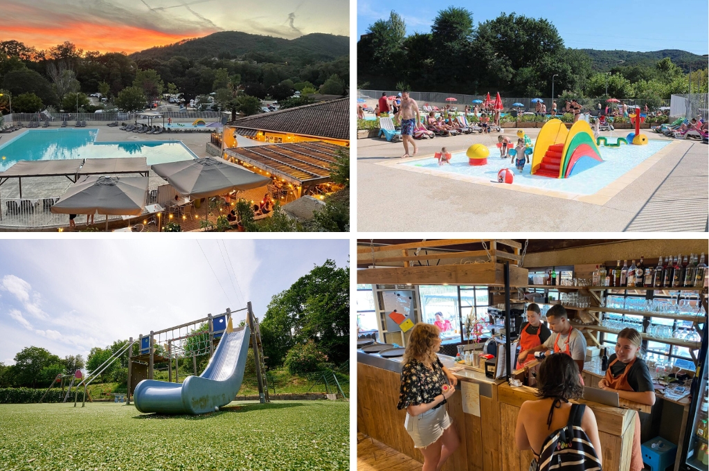 Camp ing La Garenne, kindvriendelijke campings met zwembad in de Ardèche