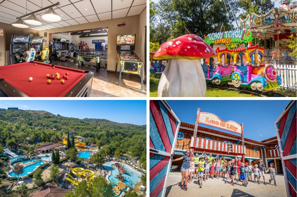 Camping Le Pommier, Kindercampings Ardèche met zwemparadijs