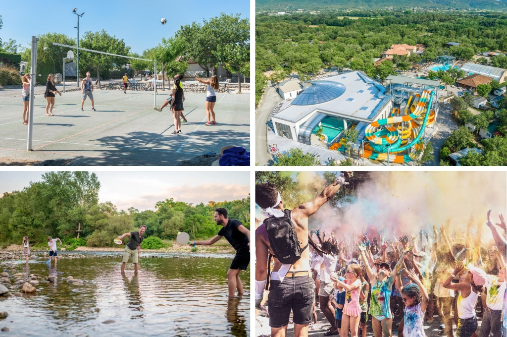 Camping Le Ranc Davaine, Camping aan rivier Ardèche