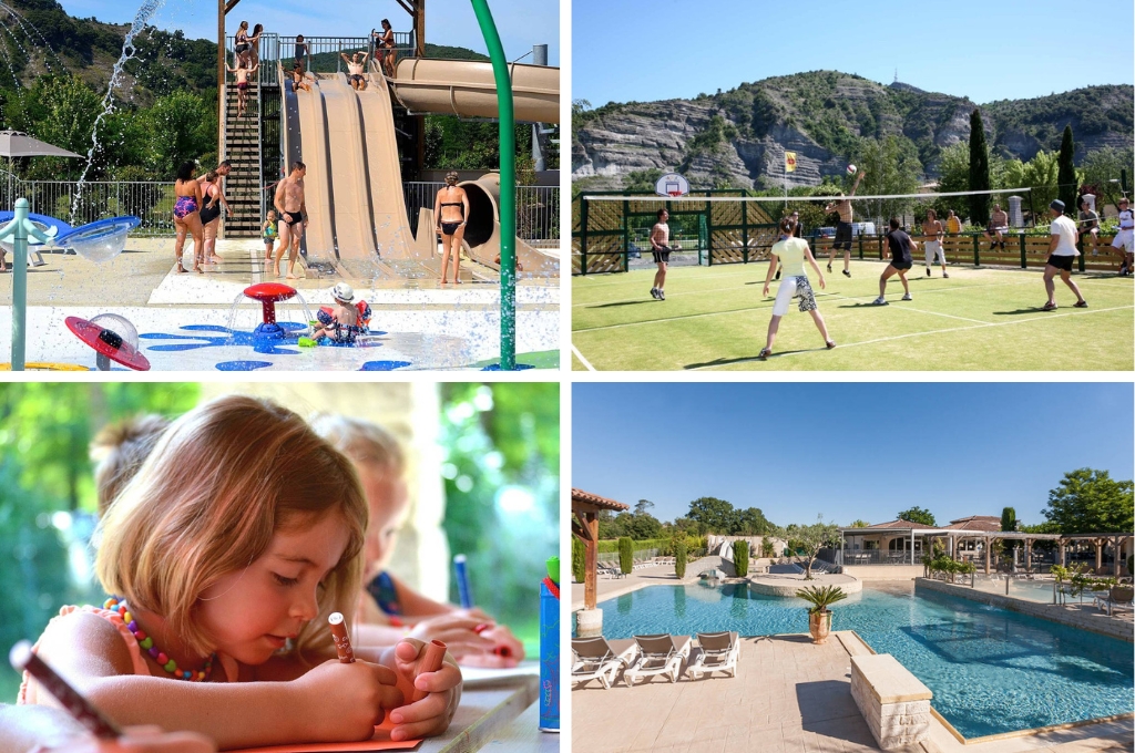 Yelloh Village La Plaine, kindvriendelijke campings met zwembad in de Ardèche