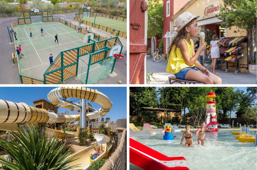 Camping Le Serignan Plage, Camping waterpark Frankrijk