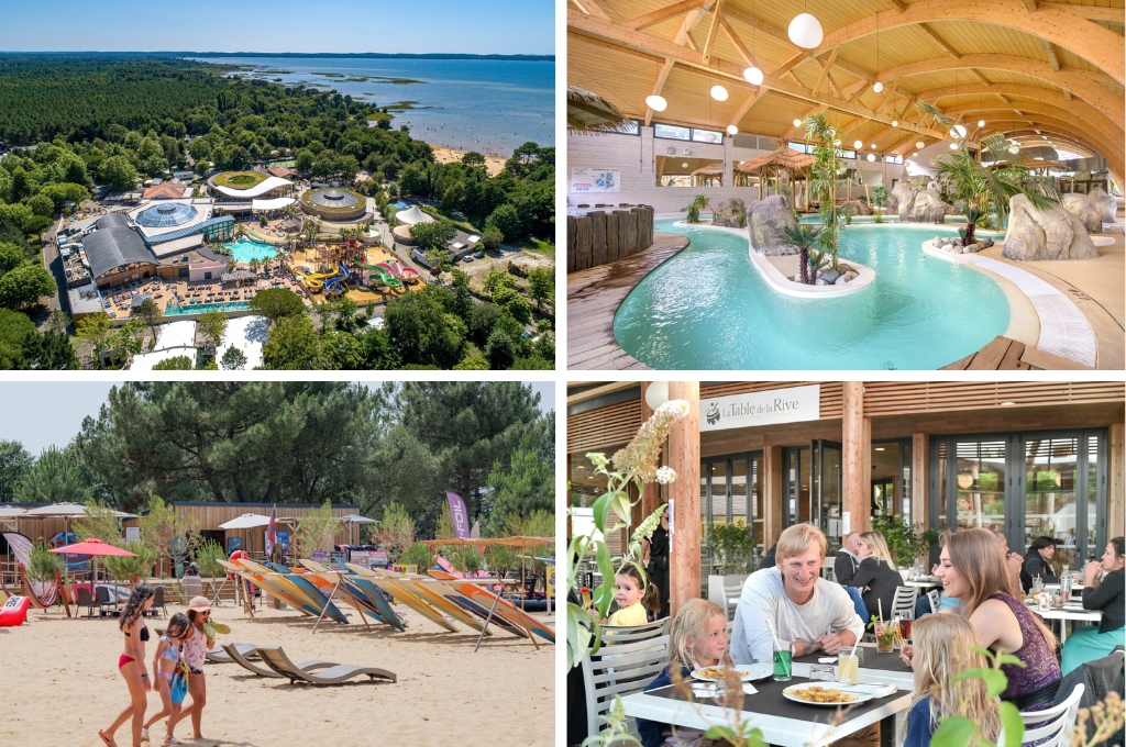 Resort Spa La Rive, Camping waterpark Frankrijk