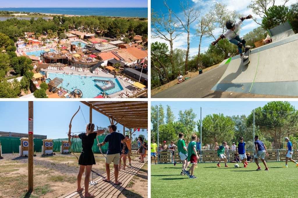 Camping Les Sablons, Kindvriendelijke camping Zuid-Frankrijk aan zee