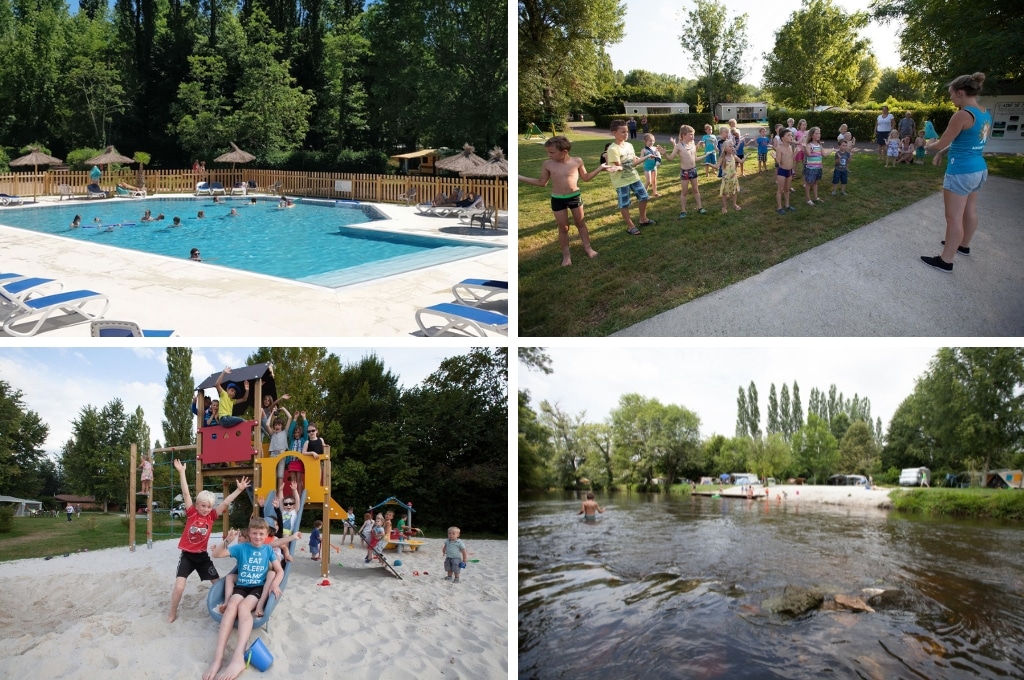 Camping Brantome Peyrelevade, Kindvriendelijke campings in de Dordogne aan een rivier