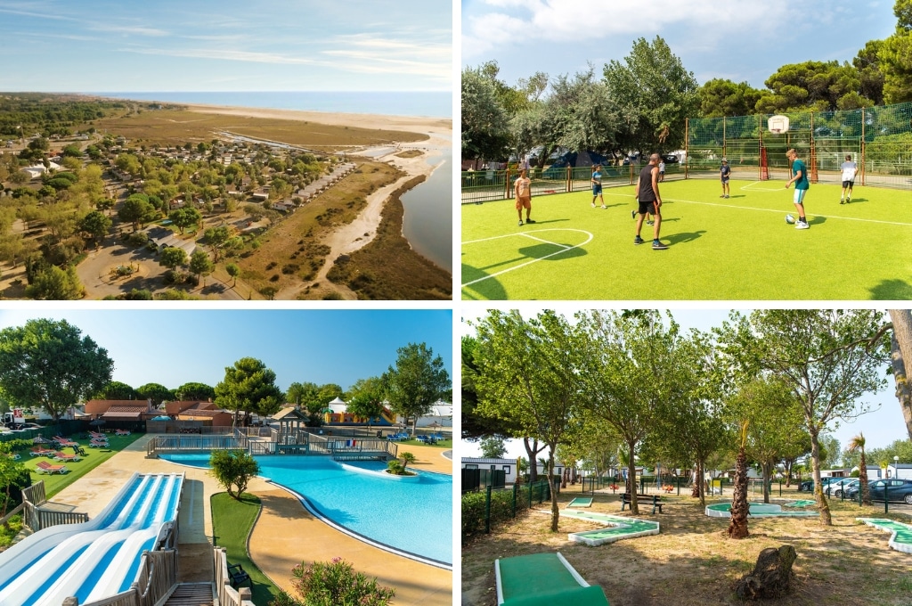 Camping La Cote des Roses, Kindvriendelijke campings in Zuid-Frankrijk aan zee