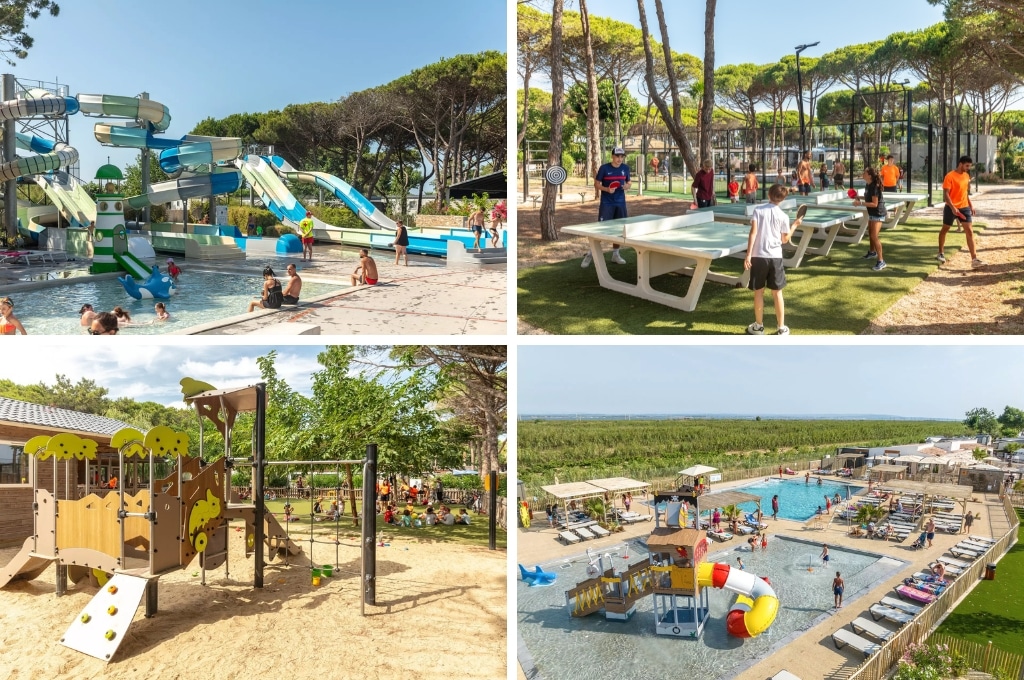 Camping Le Castellas, Kindvriendelijke campings in Zuid-Frankrijk aan zee
