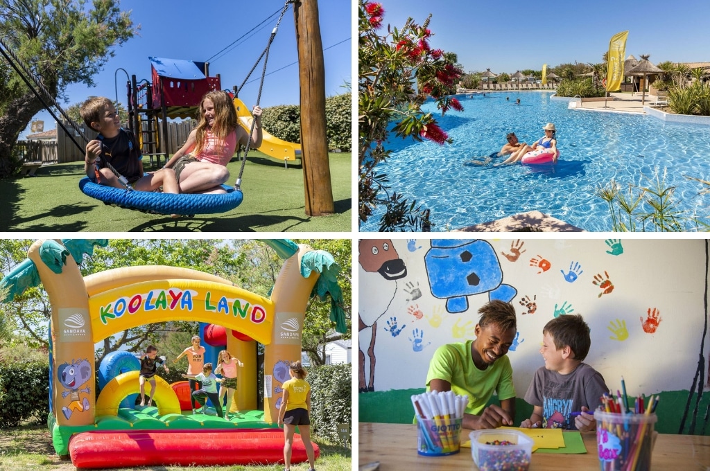 Camping Les Tamaris, Kindvriendelijke campings in Zuid-Frankrijk aan zee