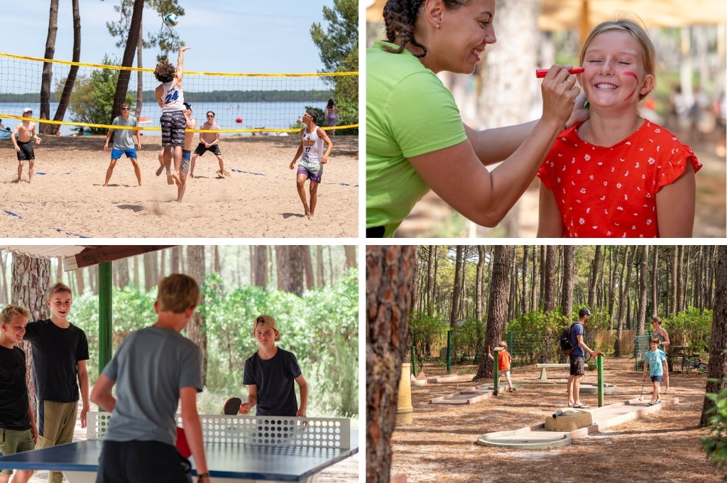 Camping Le Tedey, kindvriendelijke campings in Frankrijk aan een meer