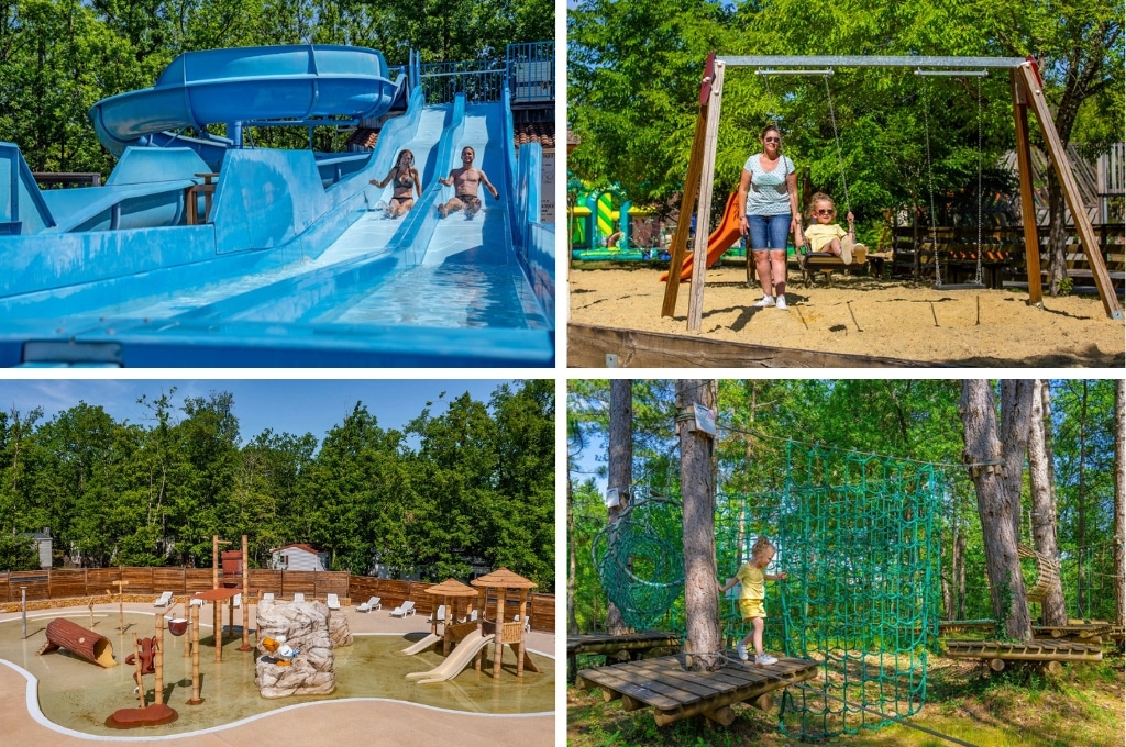 Camping Lou Castel, Kindvriendelijke campings in de Dordogne met zwemparadijs