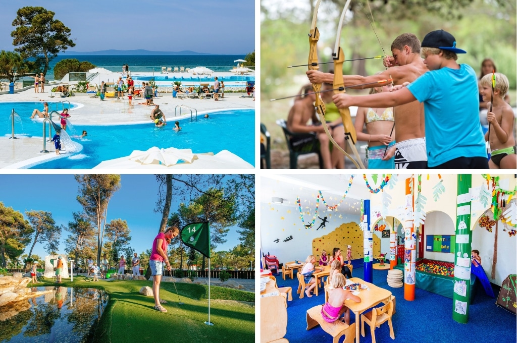 Camping Zaton Holiday Resort, Kindvriendelijke campings in Dalmatië