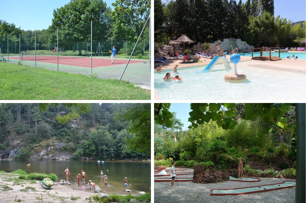 Camping Domaine De Gil Aubenas, kindvriendelijke campings in de Ardèche