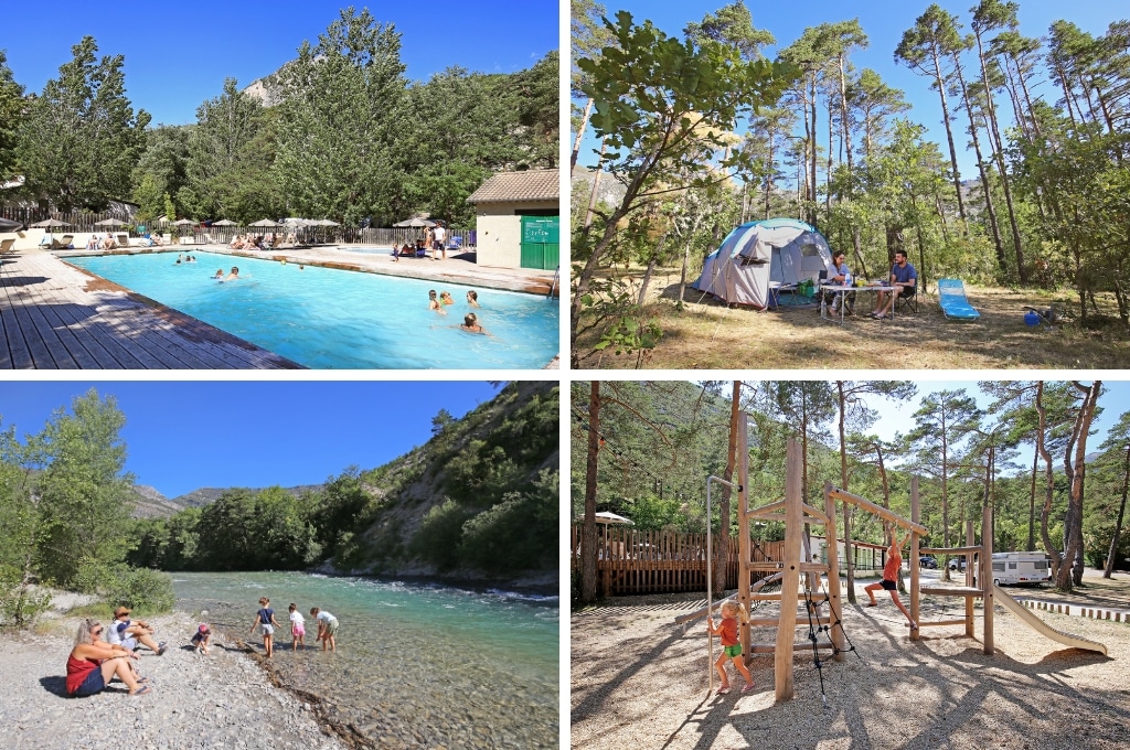 Camping Huttopia Gorges du Verdon, campings in de Franse natuur