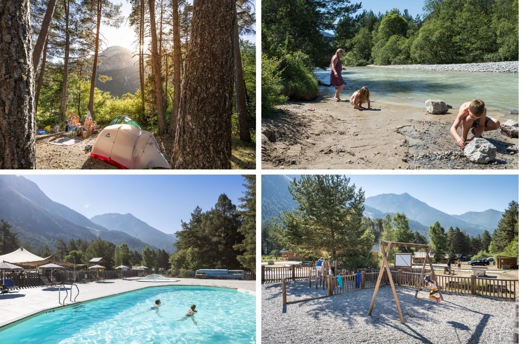 Camping Huttopia La Claree, campings in de Franse natuur