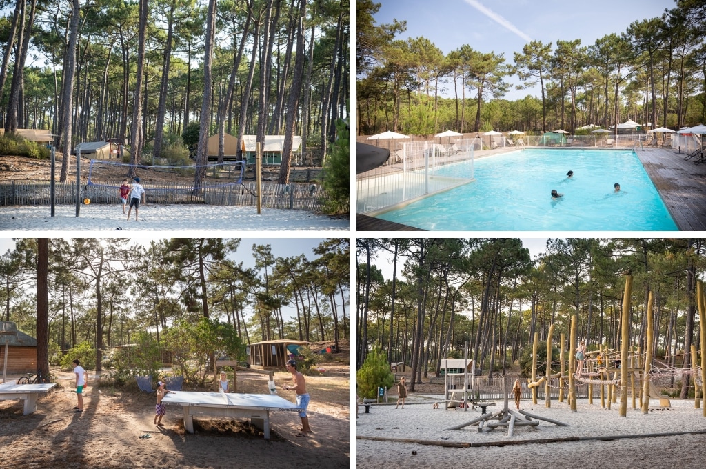 Camping Huttopia Lac de Carcans, campings in de Franse natuur