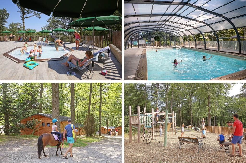 Camping Huttopia Wattwiller, campings in de Franse natuur