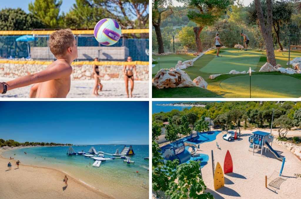 Camping Village Simuni, Kindvriendelijke campings in Dalmatië