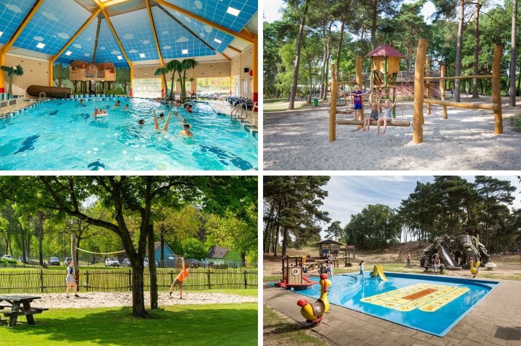 Camping De Heldense Bossen, kindvriendelijke campings in Limburg met zwembad